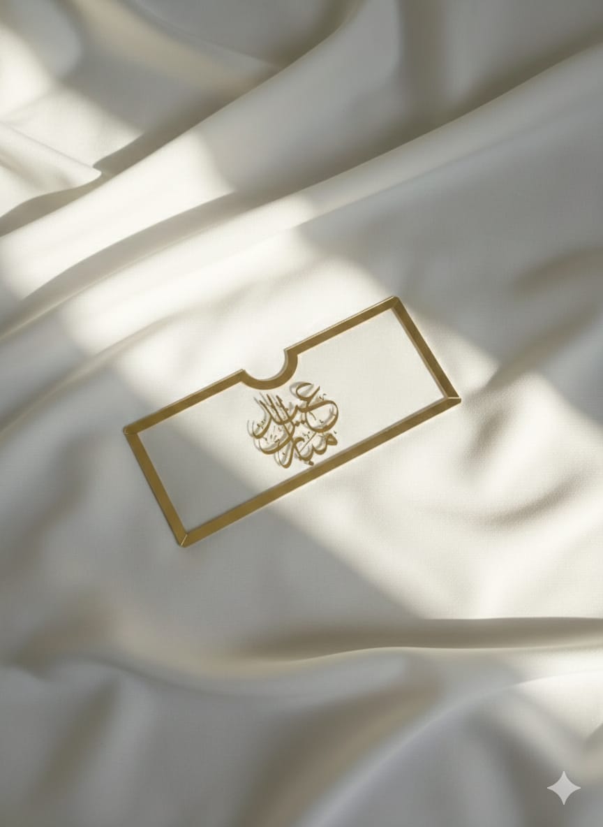 Transparent Acrylic Eidi Envelope