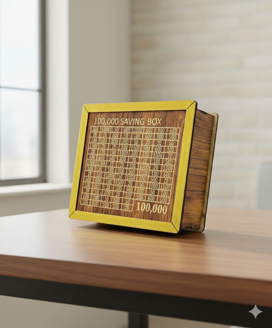 1 Lac Money Saving Box