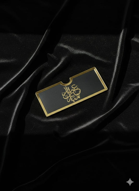 Black Acrylic Eidi Envelope